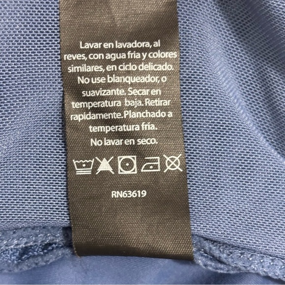 Spyder Blue Long Sleeve Tee Moisture-Wicking Fabric XL Activewear Athleisure - Picture 7 of 13